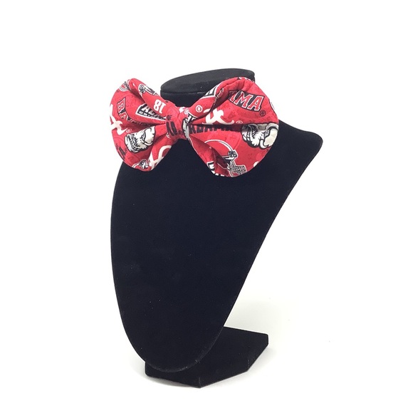University of Alabama Handcrafted Bow Tie - 01 - Picture 6 of 13